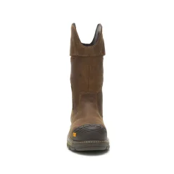 CATERPILLAR Men' s Excavator Superlite Pull-On Waterproof Carbon Composite Toe Work Boot