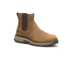 Caterpillar Men' s Exposition Chelsea Work Boot