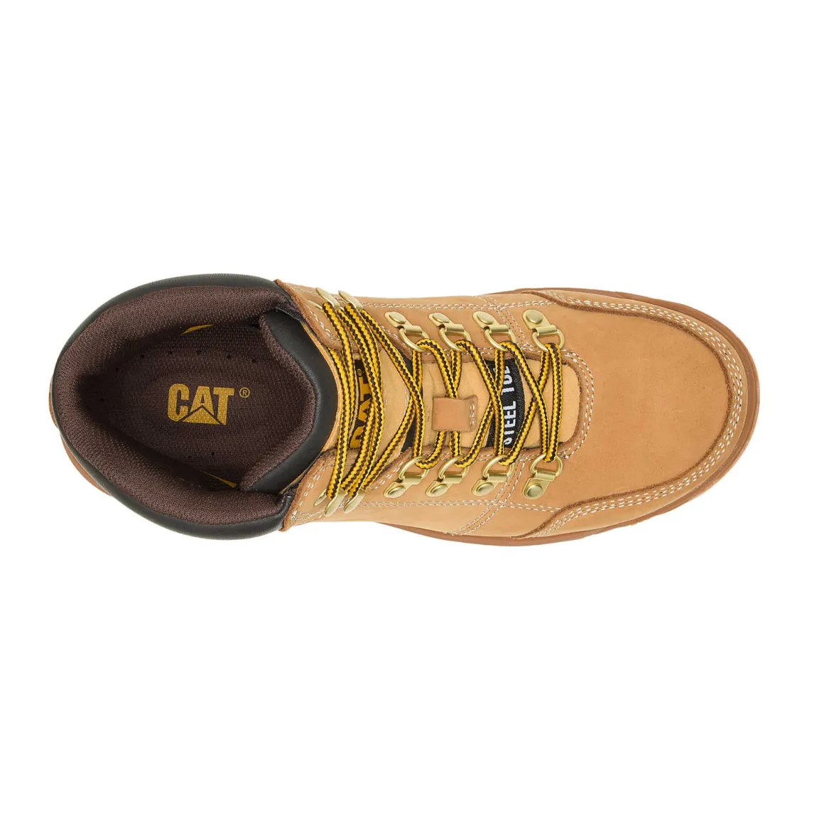 CATERPILLAR Men' s Outline Steel Toe Work Boot