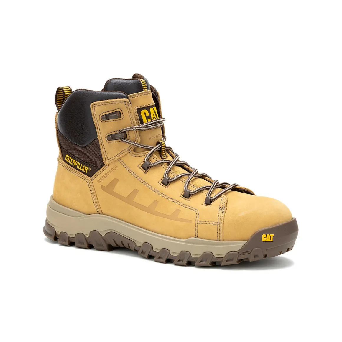 CATERPILLAR Men' s Threshold Rebound Waterproof Composite Toe Work Boot
