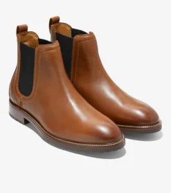 Cole Haan Men' s Warner Ground Waterproof Chelsea