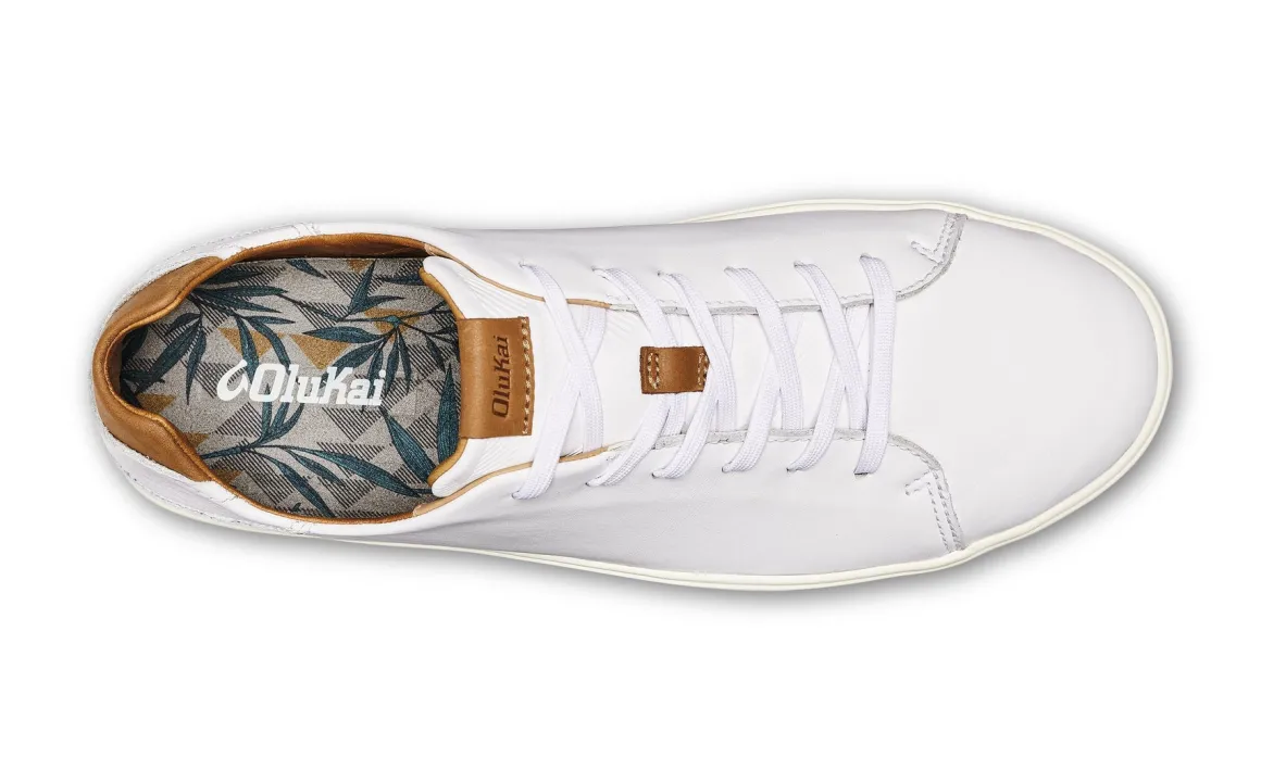 OLUKAI LAE' AHI LI ' ILI MEN' S LEATHERS SNEAKERS
