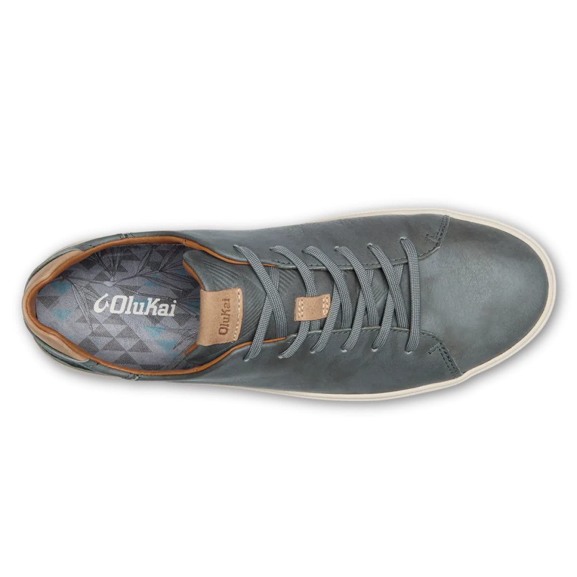 OLUKAI LAE' AHI LI ' ILI MEN' S LEATHERS SNEAKERS